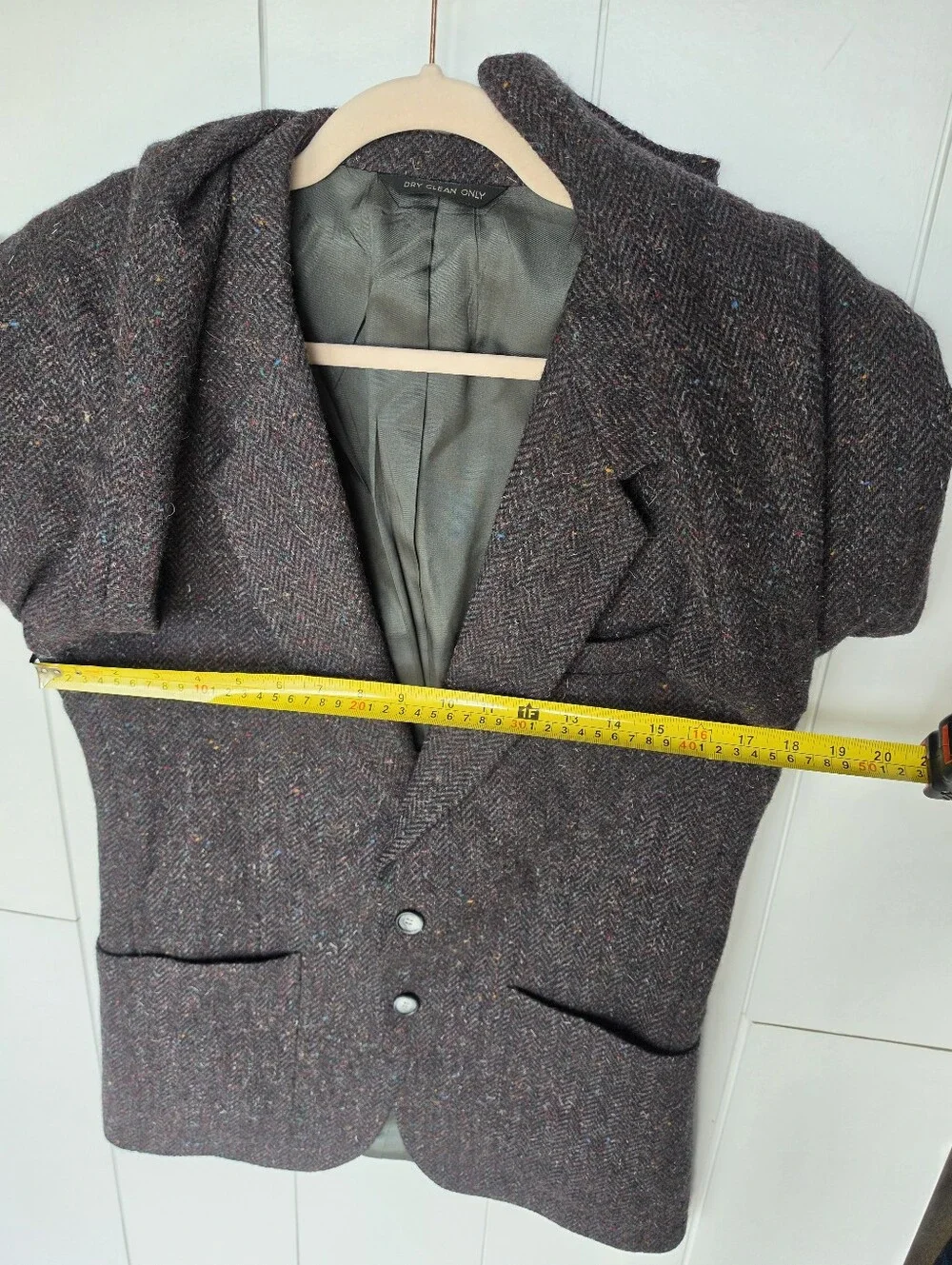 Vintage Daniel Hechter Tweed Men Sport Coat Blazer